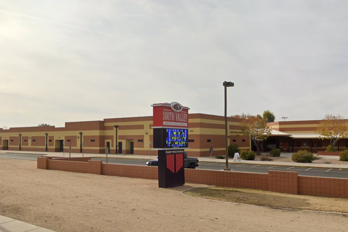Royal Cothrun receives the Citizen Hero Award in Gilbert, Arizona
