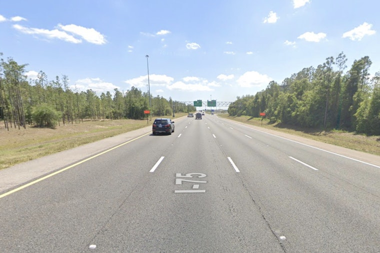 GMC Sierra Rams Street Sweeper on I-75 Near Tampa's Fletcher Exit, Killing Two