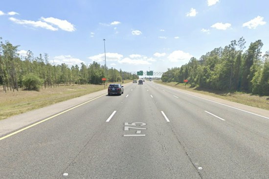GMC Sierra Rams Street Sweeper on I-75 Near Tampa's Fletcher Exit, Killing Two