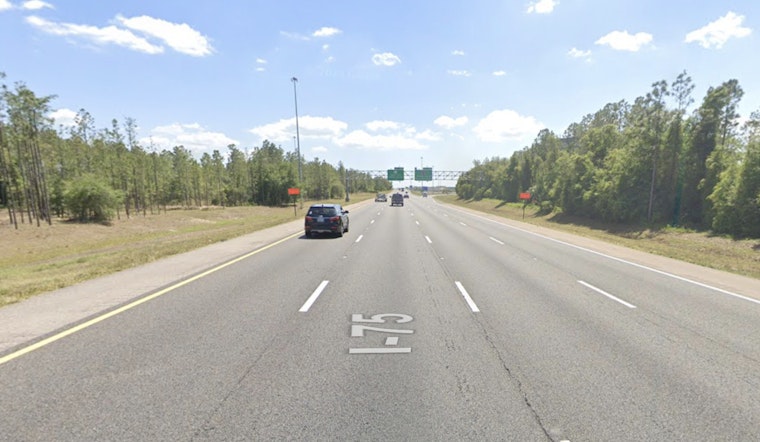 GMC Sierra Rams Street Sweeper on I-75 Near Tampa's Fletcher Exit, Killing Two