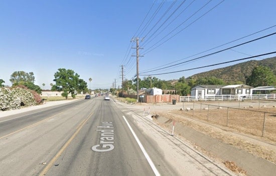 Grand Avenue Crash Snaps Power Pole, Sends Driver Fleeing on Foot in Lake Elsinore