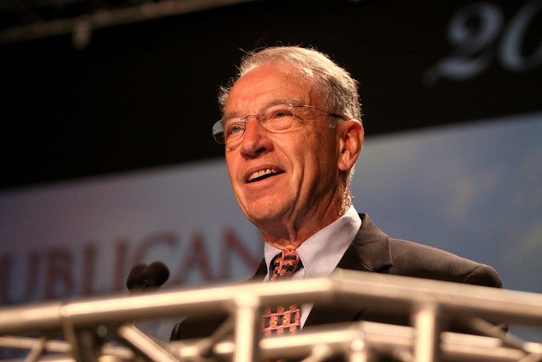 Grassley, 93, Warns Iowans a Democratic Governor Could Pick His Senate Heir