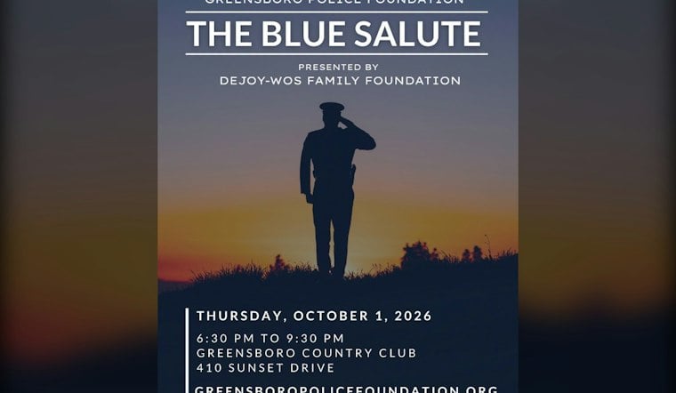 Greensboro Police Foundation's Blue Salute Gala Returns to Greensboro Country Club