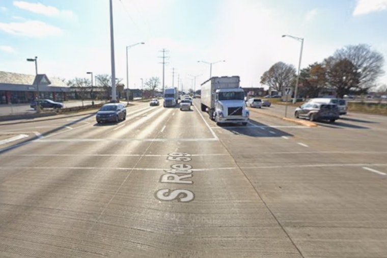 Gunfire Erupts Between Two Fleeing Cars on Naperville's Route 59