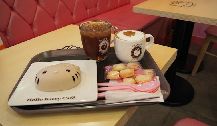 Hello Kitty Cafe No. 3 Opens on the Strip With a $95 Secret Tea Room