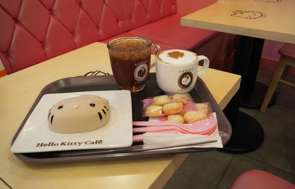 Hello Kitty Cafe No. 3 Opens on the Strip With a $95 Secret Tea Room