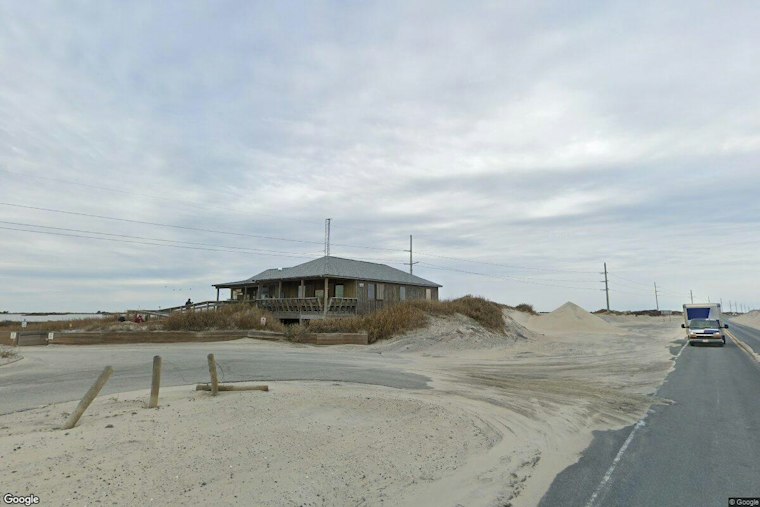 High Tide Breaches Dune, Shuts NC-12 Between Rodanthe and Basnight Bridge