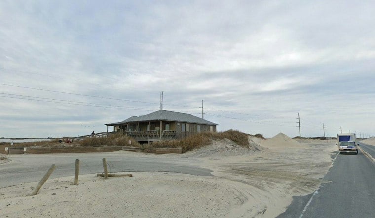 High Tide Breaches Dune, Shuts NC-12 Between Rodanthe and Basnight Bridge