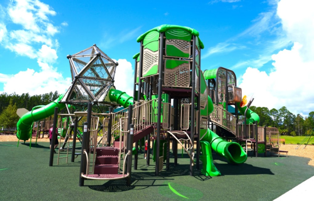 Hilliard's New Playground Opens With 30-Foot Towers After Rainout Delay