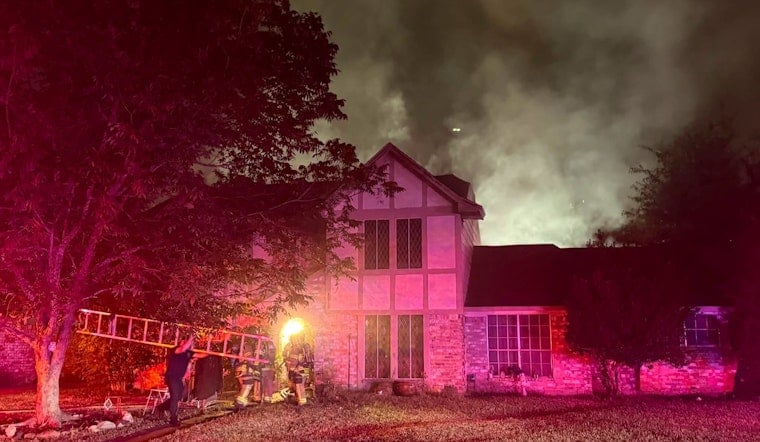 House Fire on Pasha Drive Sends Woman to Hospital, Crews Comb Home for Others