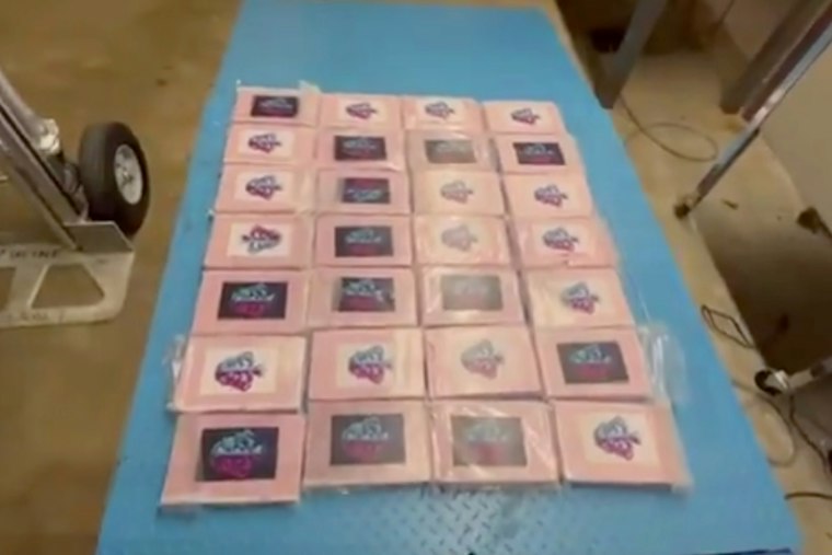 Houston DEA Nabs 63 Pounds of Pink Cocaine Worth Nearly $500K