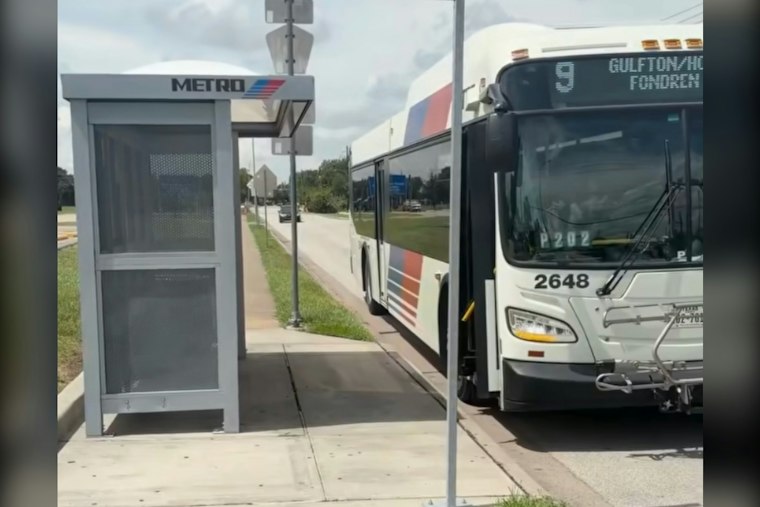 Houston METRO's New See-Through Bus Shelters Aim to Fight Heat