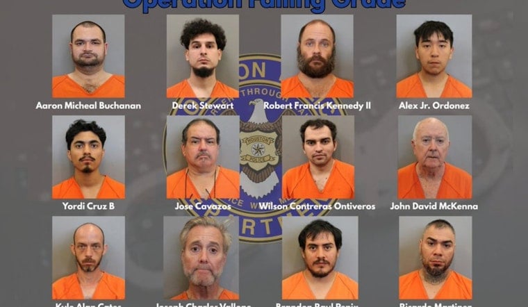 Houston Police Charge 12 Men In Child Porn Sting Dubbed Operation Failing Grade
