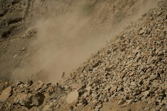 Hurricane Polo's Waves Trigger Rockslide at Laguna Beach's Agate Street Bluff