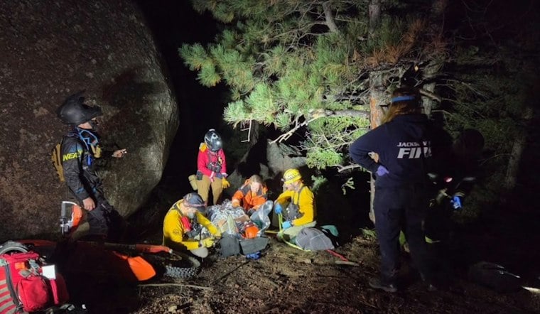 Injured Dirt Biker Airlifted From Rampart Range After Drone-Guided Rescue