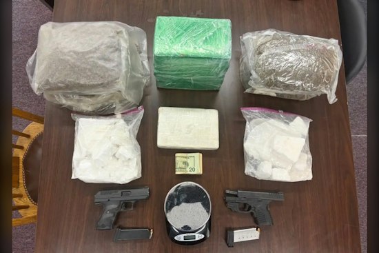 Iron Station Traffic Stop Uncovers 18 Pounds of Cocaine, Guns at Felon's Home