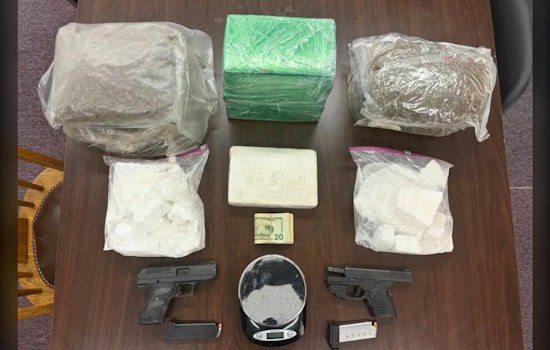 Iron Station Traffic Stop Uncovers 18 Pounds of Cocaine, Guns at Felon's Home