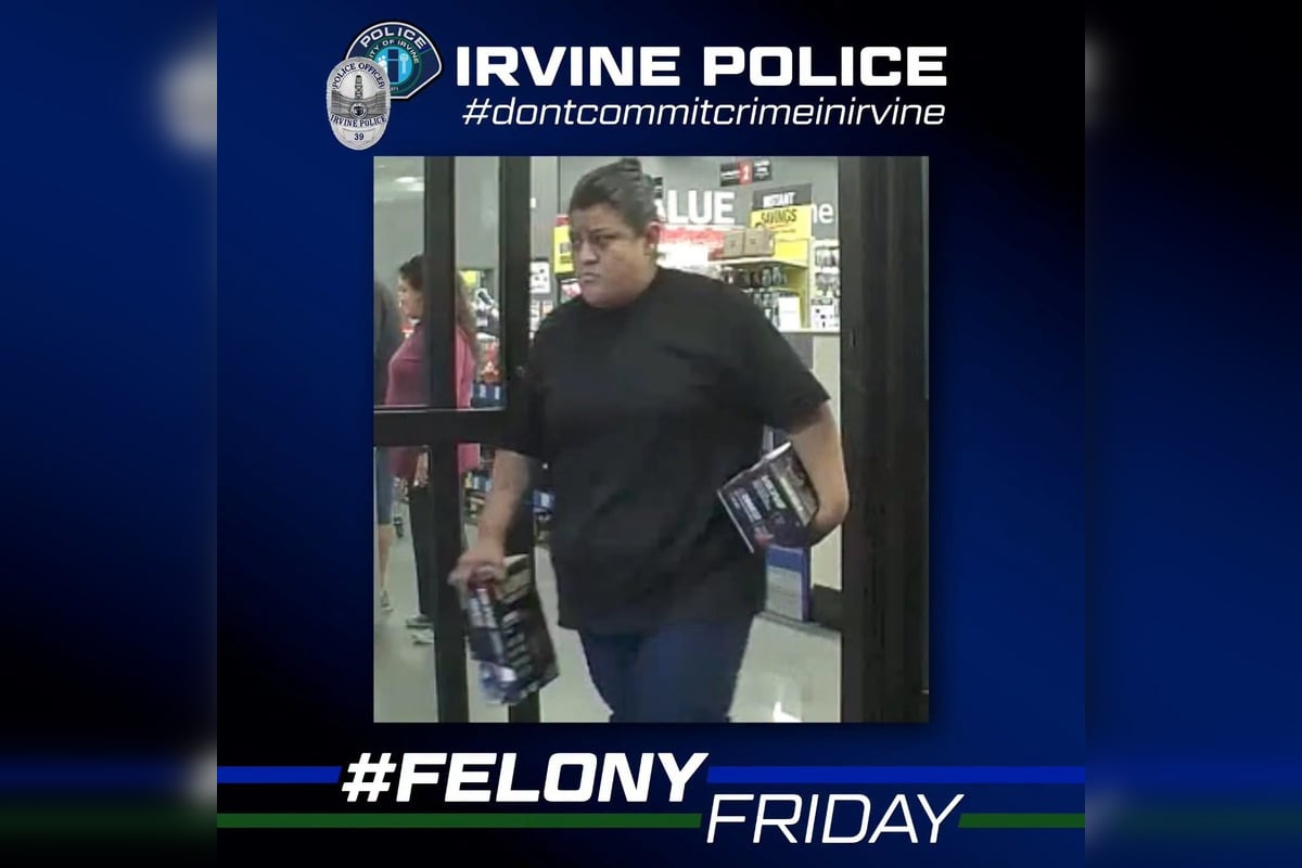 Irvine Police Seek Serial Shoplifting Suspect at Harbor Freight