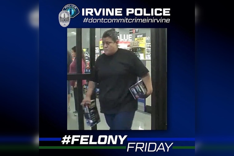 Irvine Police Hunt Serial Shoplifter Who Hit Harbor Freight and OC Retailers