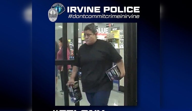 Irvine Police Hunt Serial Shoplifter Who Hit Harbor Freight and OC Retailers