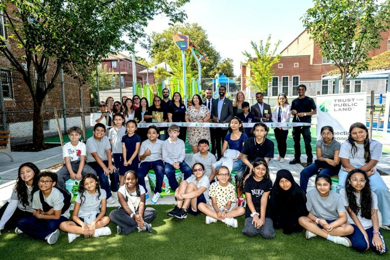 Jackson Heights Schoolyards Turn Pavement Into Parks for 56,000 Neighbors