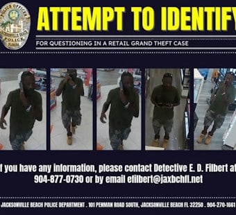 Jacksonville Beach Police Hunt Shoplifter in Third Ulta Theft This Year