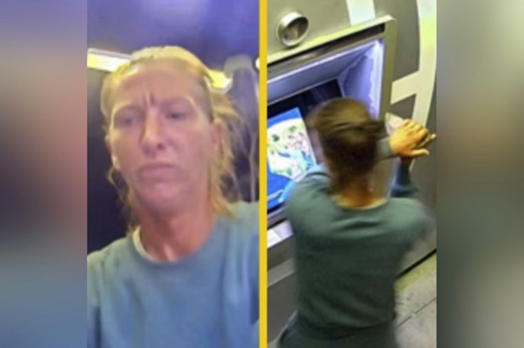 Jacksonville Police Hunt Woman Who Smashed ATM With Concrete Chunk