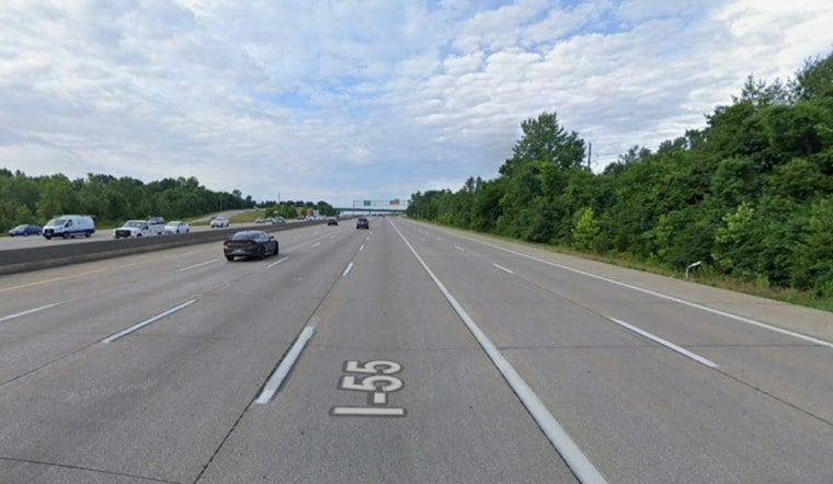 Jefferson County Crash Ejects Driver, 21, After Truck Flips Off I-55