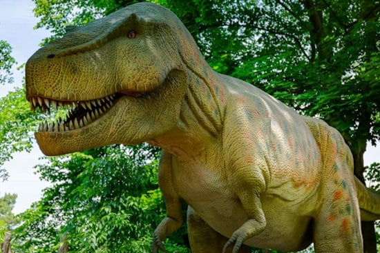 Jurassic Quest Stomps Into NRG Center With Life-Sized, Roaring Dinosaurs