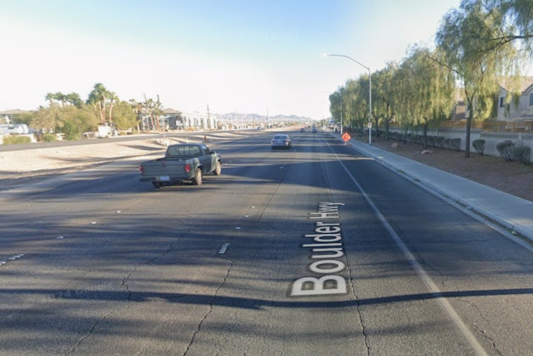 Juvenile Pedestrian Hospitalized After Boulder Highway Crash Shuts Down Lanes