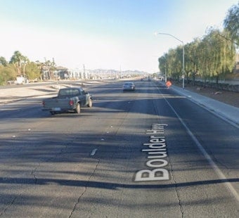 Juvenile Pedestrian Hospitalized After Boulder Highway Crash Shuts Down Lanes