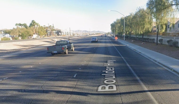 Juvenile Pedestrian Hospitalized After Boulder Highway Crash Shuts Down Lanes