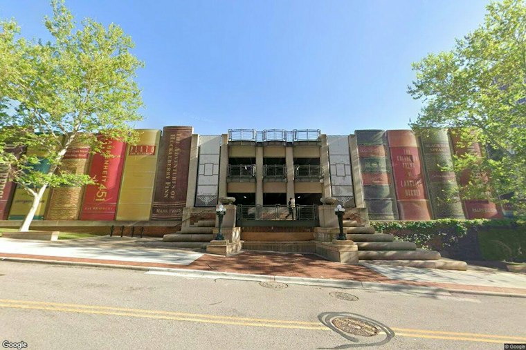 Kansas City's Giant Book Wall Downtown Remains a Landmark