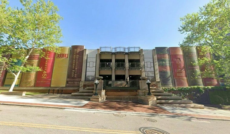 Kansas City's Giant Book Wall Downtown Remains a Landmark