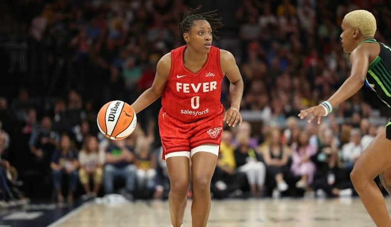 Kelsey Mitchell’s 33 points lift Fever past Toronto as season scoring mark falls