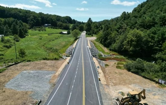 Kentucky Creek Bridge Opens Near Avery County High School