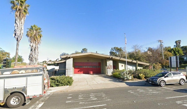 La Mesa Vehicle Rescue, Crews Free Driver Through Sunroof