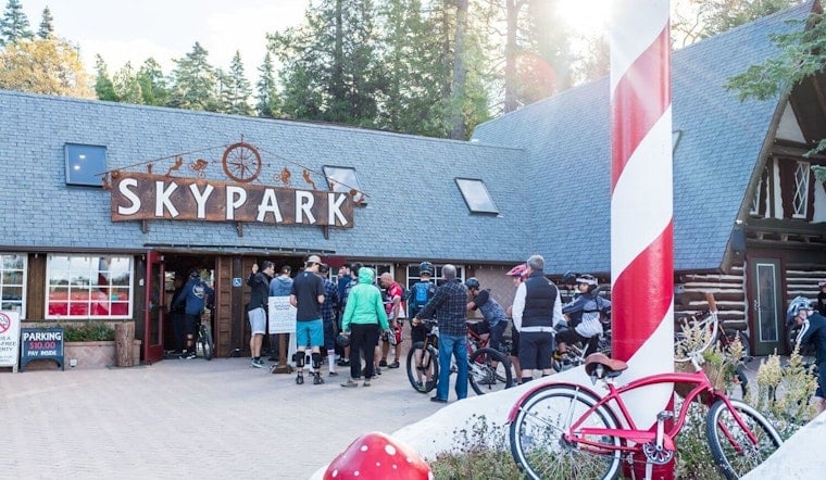 Lake Arrowhead's SkyPark Turns Christmas Village Into Halloween Wonderland This October