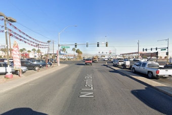 Police Respond To Shooting Near Lamb And Lake Mead In NE Las Vegas