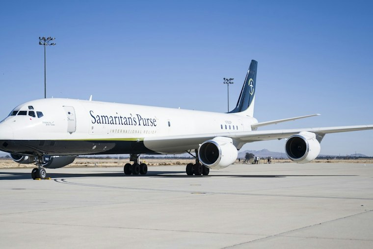 Last Flying US DC-8 Lands at Liberty University After About a Decade of Mercy Flights
