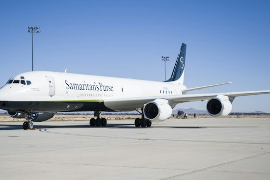 Last Flying US DC-8 Lands at Liberty University After About a Decade of Mercy Flights