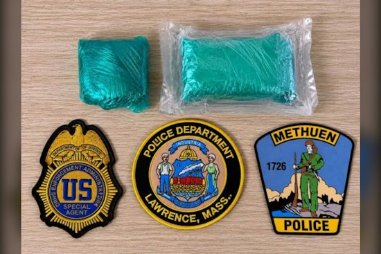 Lawrence Fentanyl Chase Ends in Haverhill, Nets 1,225 Grams and Two Arrests
