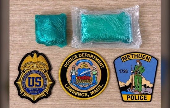Lawrence Fentanyl Chase Ends in Haverhill, Nets 1,225 Grams and Two Arrests