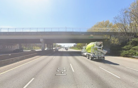 Legs Dangle From Car Wedged on Atlanta I-20 Overpass in Viral Video