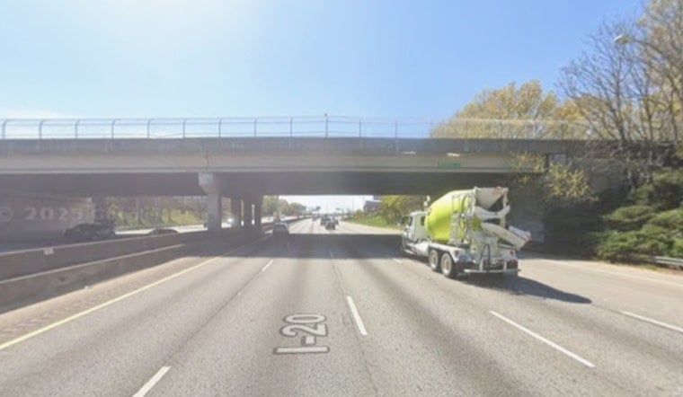 Legs Dangle From Car Wedged on Atlanta I-20 Overpass in Viral Video