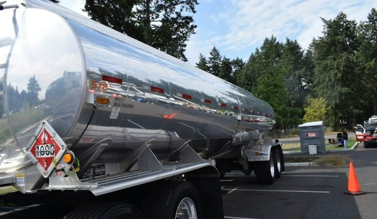 Liquid Hydrogen Tanker Flips in Bellingham, Forces 500-Foot Evacuation