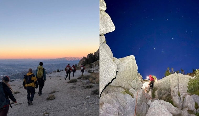 Lone Peak Rescue Turns Overnight After Winds Ground Utah's Helicopters