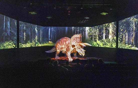Long Beach Aquarium Debuts West Coast's First HoloTheater With Life-Size Dinosaurs