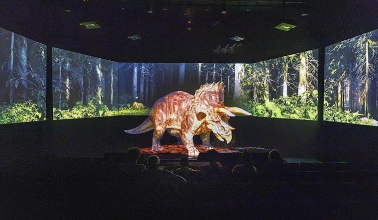 Long Beach Aquarium Debuts West Coast's First HoloTheater With Life-Size Dinosaurs