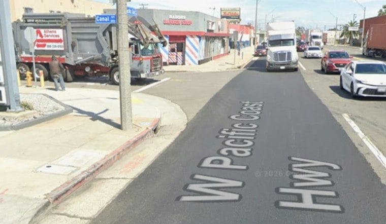 Long Beach Cyclist, 68, Dies After Semi-Truck Hits Him on PCH Sidewalk